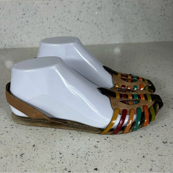 Prada Authentic Huaraches Multicolor Slingback Sandal - Picture 10 of 10